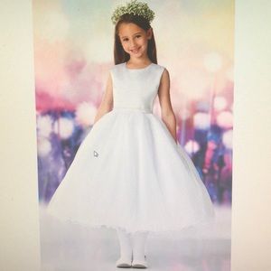 Joan Calabrese 119398 White Dress Only Size 8